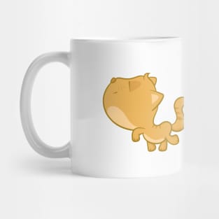 walking cat Mug